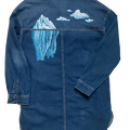 Veste iceberg verso détouré